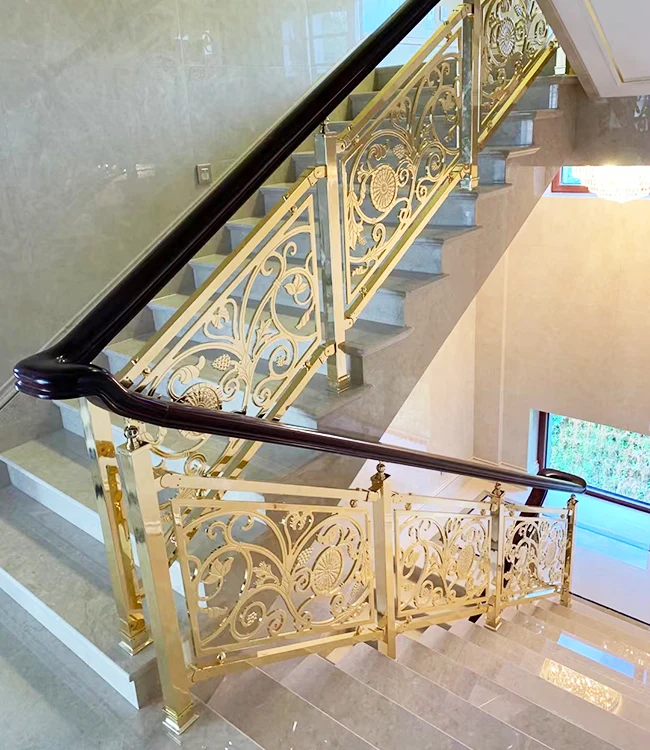 Laser Cutting Metal Decorative Staircase Railing